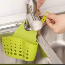 Adjustable Sink Faucet Housing Cradle Kitchen Shelving Rack Sponge Holder