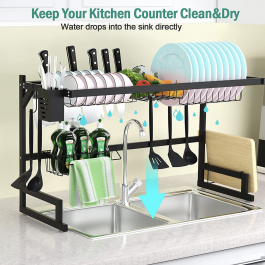 OVER THE SINK DISH DRAINER